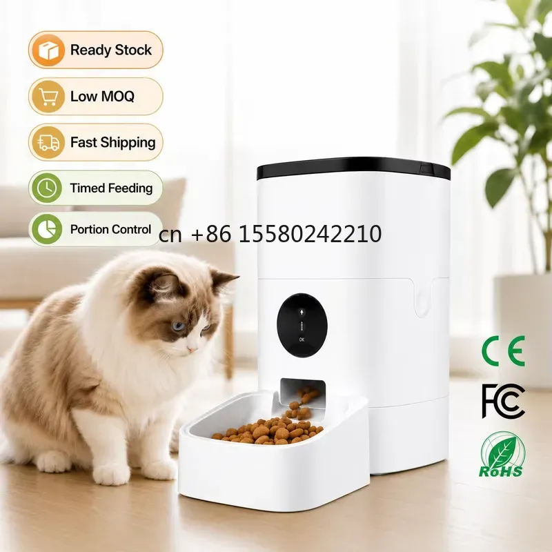 Pet Feeders - 2026년형 4L WiFi 스마트 자동 애완동물