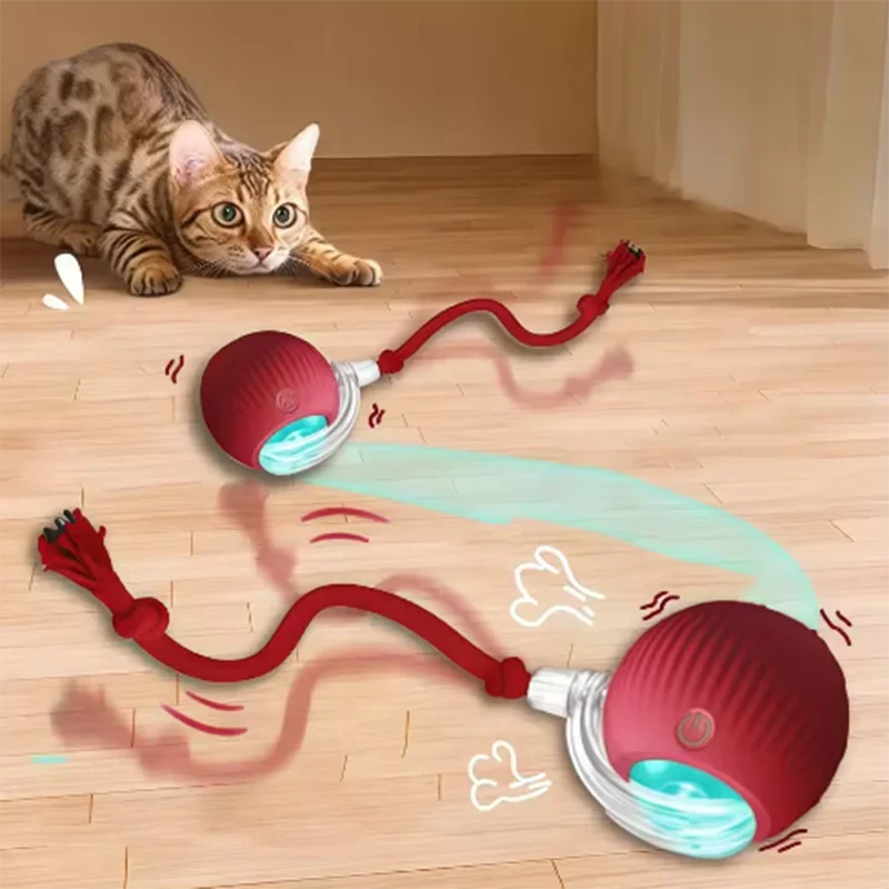 Automatic Moving Dog Ball - 인기 있는 고양이 장난감은 자동으로 움직여