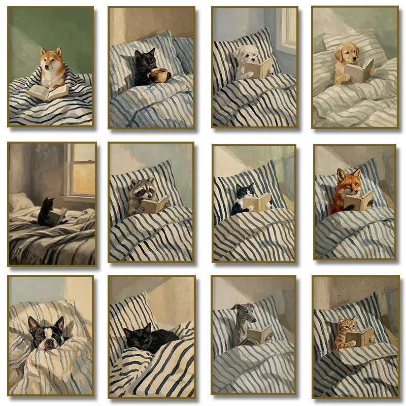 Pet Beds - 5D DIY 귀여운 반려동물 그림 다이아몬드