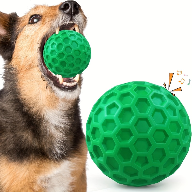 Automatic Moving Dog Ball - 튼튼한 천연 고무 강아지 씹는 장난감,