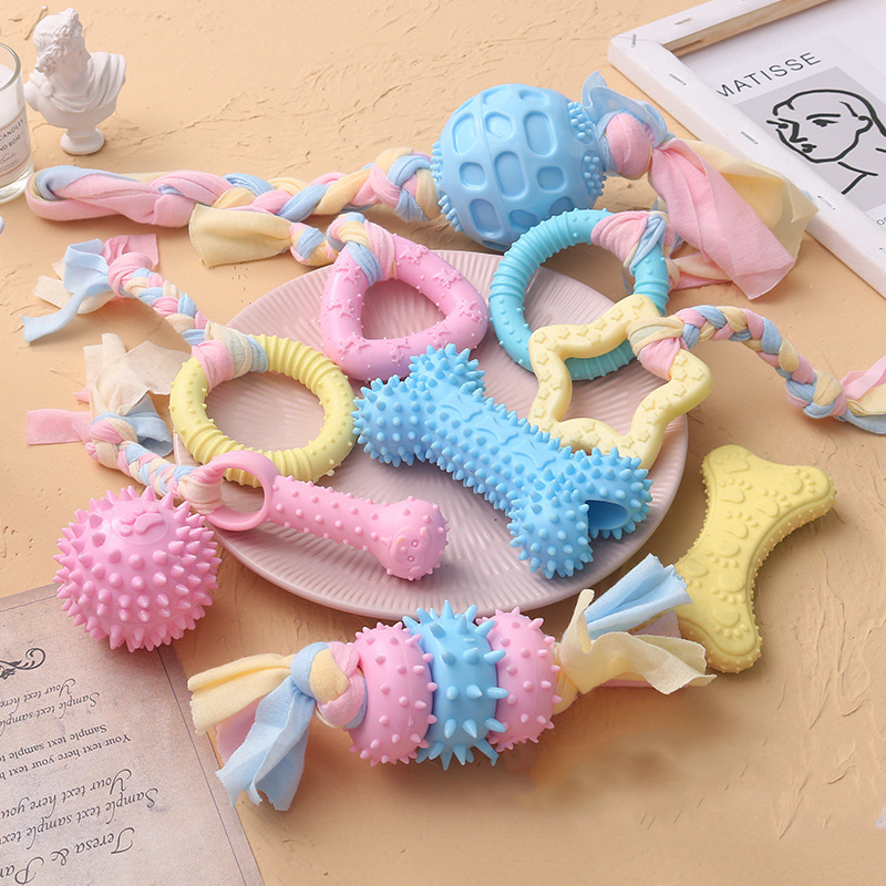 Indestructible Dog Chew Toy - 작은 개를위한 애완 동물 강아지 장난감