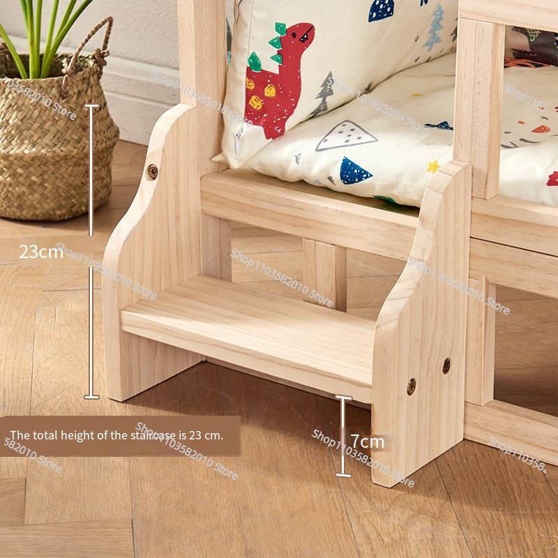 원목 이중 레이어 애완동물 침대, 사계절용 테디 소형견 - Pet Beds 리뷰 및 가격