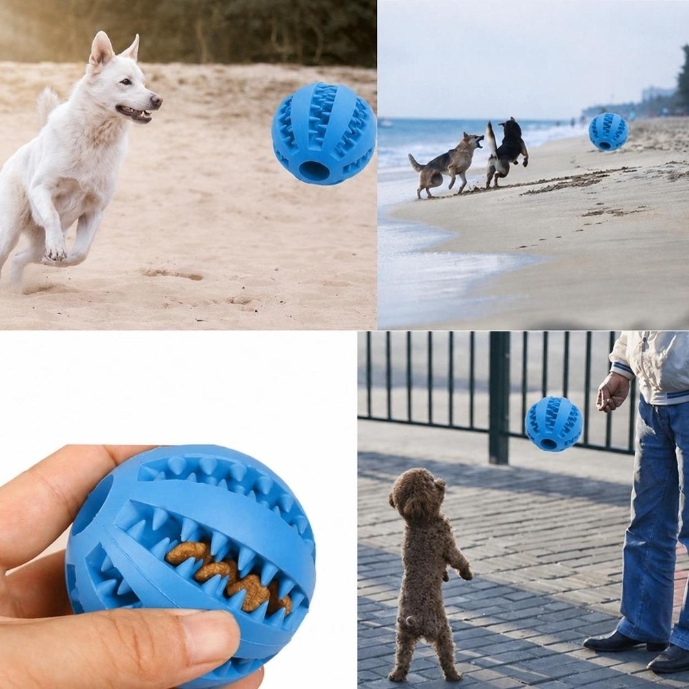 고무 강아지 씹는 공 여러 색상 대형 사이즈 강아지 사 - Rubber Treat Dispensing Dog Toy 리뷰 및 가격