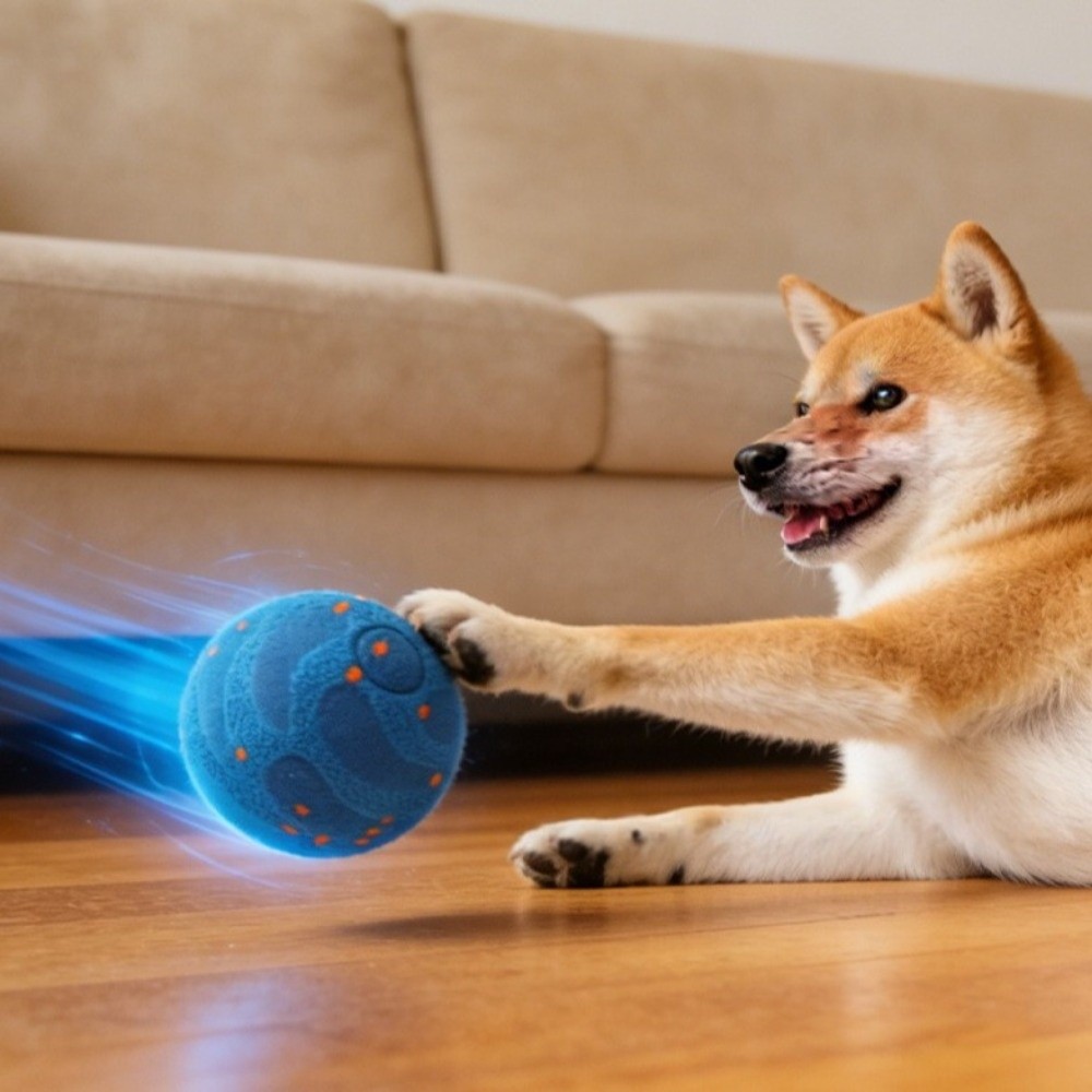 E-TPU 자동 회전식 방수 스마트 펫 볼, 충전식,  - Automatic Moving Dog Ball 리뷰 및 가격